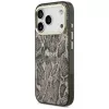 Guess Python Pattern MagSafe-cover til iPhone 17 Pro brun