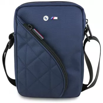 BMW Nylon Pockets & Metal Logo-taske navyblå