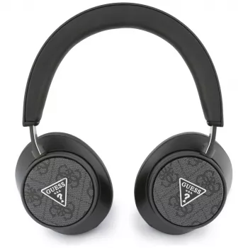 Guess 4G Triangle Logo Trådløse Over-Ear-hovedtelefoner Bluetooth 5.4 ENC sort