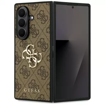 Guess Big 4G Logo Classic-cover til Samsung Galaxy Z Fold7, brun