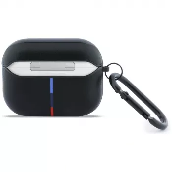 BMW Curved Line-cover til AirPods Pro 3, sort