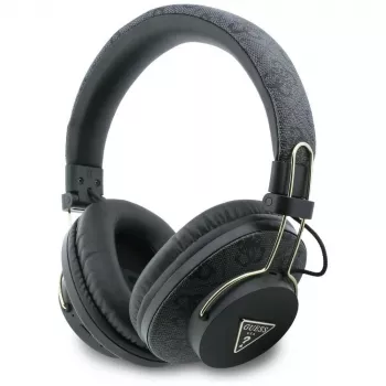 Guess Triangle Logo Bluetooth ENC over-ear-hovedtelefoner sort