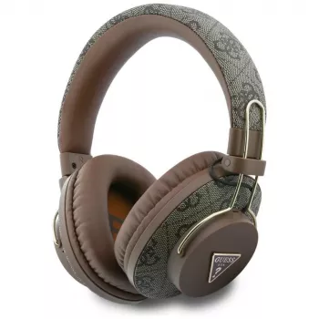 Guess Triangle Logo Bluetooth ENC over-ear-hovedtelefoner brun