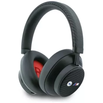 BMW M Carbon Metal Logo Bluetooth ENC Over-Ear Hovedtelefoner sort