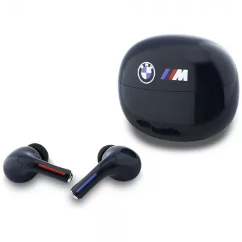 BMW Bluetooth TWS-øretelefoner navy med trykt logo