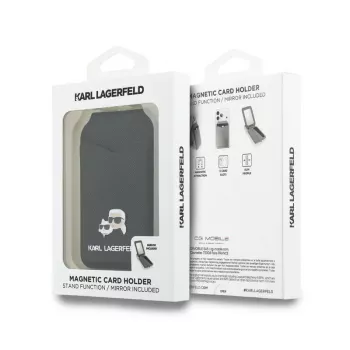 Karl Lagerfeld Stand Mirror MagSafe-pung sort