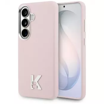 Karl Lagerfeld K Metal Logo MagSafe Case til Samsung Galaxy S26, pink