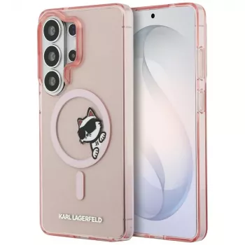 KARL LAGERFELD IML Peekaboo Choupette MagSafe Case til Samsung Galaxy S26 Ultra, pink