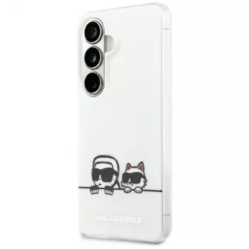 KARL LAGERFELD IML Peekaboo Karl & Choupette MagSafe Case til Samsung Galaxy S26+ transparent