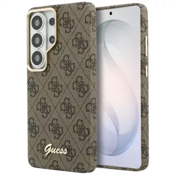 Guess 4G Script MagSafe Case til Samsung Galaxy S26 Ultra (brun)