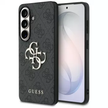 Guess 4G Big Metal Logo Case til Samsung Galaxy S26 - sort