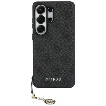 Guess 4G Classic Logo Charm MagSafe Case til Samsung Galaxy S26 Ultra (sort)