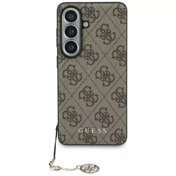 Guess 4G Classic Logo Charm MagSafe Case til Samsung Galaxy S26 (brun)