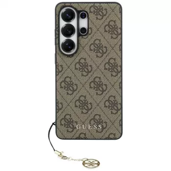 Guess 4G Classic Logo Charm MagSafe Case til Samsung Galaxy S26 Ultra (brun)