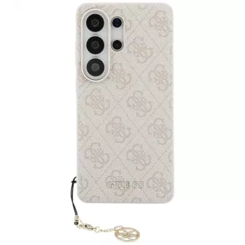 Guess 4G Classic Logo Charm MagSafe Case til Samsung Galaxy S26 Ultra (pink)