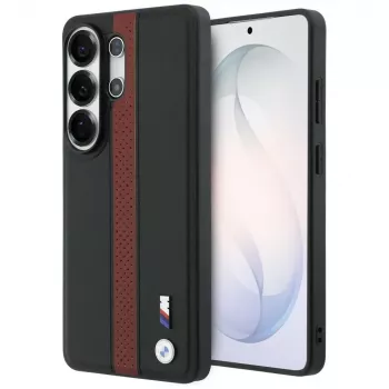 BMW Perforated Stripe Logo MagSafe Case til Samsung Galaxy S26 Ultra rød