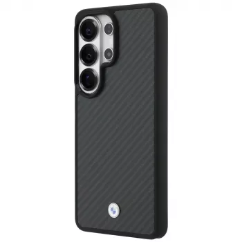 BMW Sign Magnetic Carbon Fiber MagSafe Case til Samsung Galaxy S26 Ultra sort