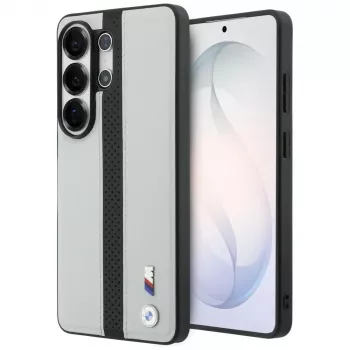 BMW Perforated Stripe Logo MagSafe Case til Samsung Galaxy S26 Ultra grå