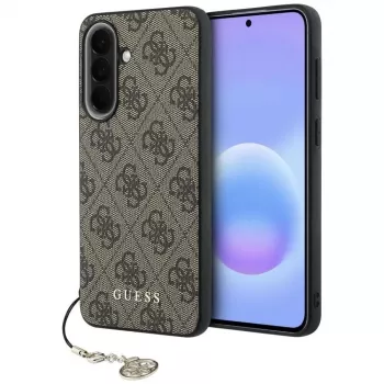 Guess 4G Charm bagcover til Samsung Galaxy A57 5G - brun