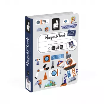 Janod Magnetibook Kosmos magnetisk lærespil – rumtema