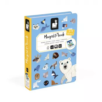 Janod Magnetibook magnetisk lærelegetøj »Polardyr«