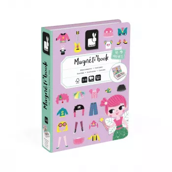Janod Magnetibook Kostumer pige