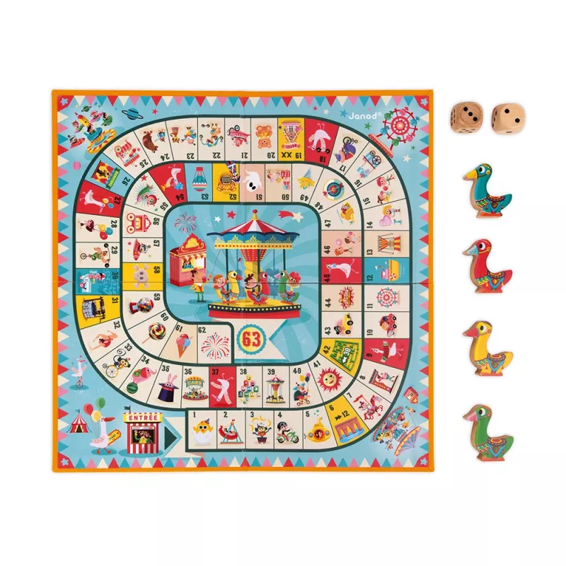 Janod Carousel gåsespil J02743