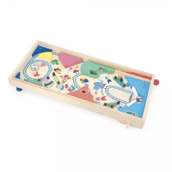 Janod Applepop flipperspil i træ J03368