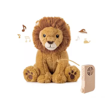 Cloud b Louis the Lion beroligende plysdyr med 8 lyde