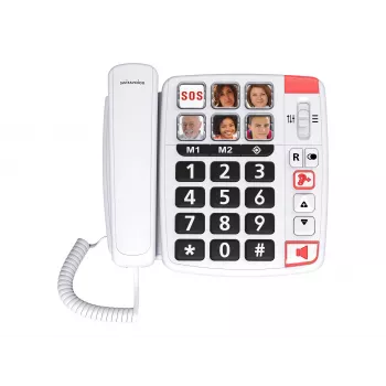 Alcatel Swissvoice Xtra 1110 ledningstelefon hvid