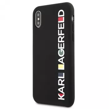 Karl Lagerfeld KLHCPXBHWHBK iPhone X/XS Hardcase sort Glossy Bauhaus
