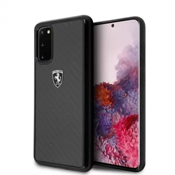 Ferrari Hardcase FEHCAHCS62BK S20 G980 sort Carbon Heritage