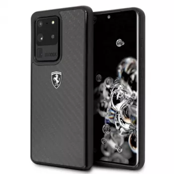 Ferrari Hardcase FEHCAHCS69BK til Samsung Galaxy S20 Ultra, Black Carbon Heritage