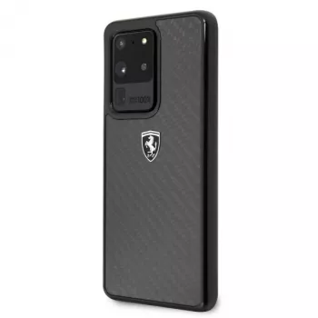 Ferrari Hardcase FEHCAHCS69BK til Samsung Galaxy S20 Ultra, Black Carbon Heritage
