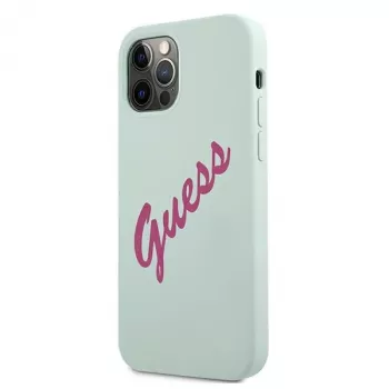 Guess Silicone Vintage Hard Case til Apple iPhone 12 / 12 Pro 6,1