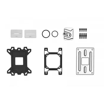 EK Water Blocks EK-Quantum Velocity D-RGB AMD AM4 CPU-vandkøler - sølv/sort/Transparent