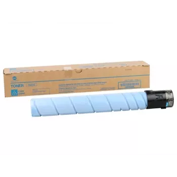 Konica Minolta high capacity cyan tonerkassette A06V453, original