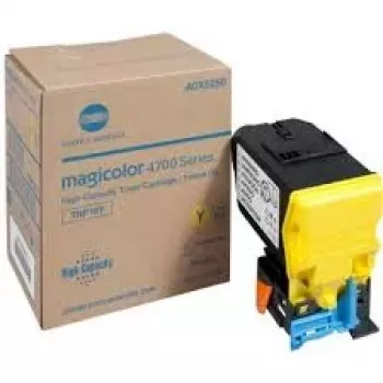 Konica Minolta TNP-18Y yellow tonerkassette (A0X5250) til magicolor 4750DN/4750EN
