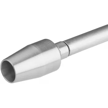 HAZET Venturi-dyse 9040LG-3-01 til trykluftpistoler, sort, POM