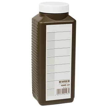 KAISER FOTOTECHNIK kemikaliebeholder 1000ml, brun 4193