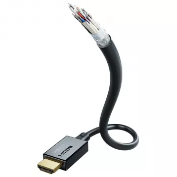 IN-AKUSTIK Star II HDMI 2.1 48G 2,0 m Ultra High Speed HDMI-kabel - sort