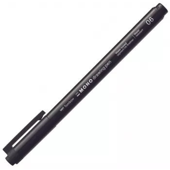 Tombow MONO Drawing Pen fineliner sort 0,5 mm stregtykkelse