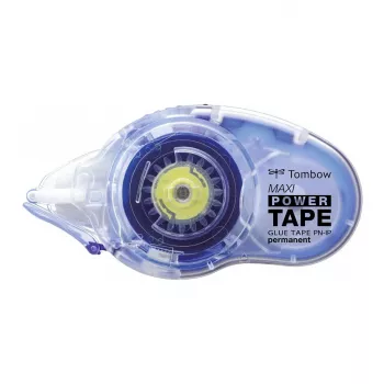 Tombow PN-IP limrulle – blå – transparent – 16 m – 8,4 mm – karton – glas – papir – 1 stk.