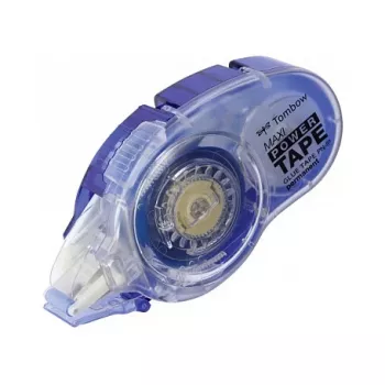 Tombow PN-IP limrulle – blå – transparent – 16 m – 8,4 mm – karton – glas – papir – 1 stk.