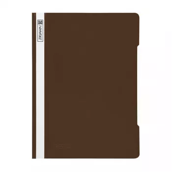 BRUNNEN Quick Binder mørkebrun PP-folie A4