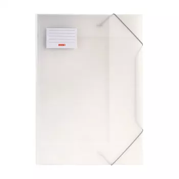 BRUNNEN FACT!pp tegneportfolio DIN A3 hvid transparent