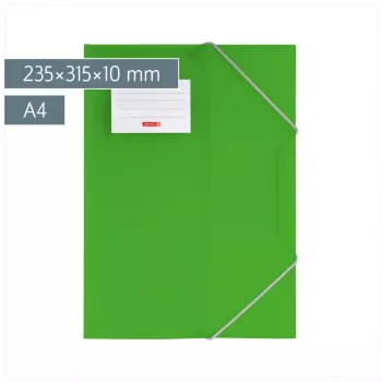 BRUNNEN FACT!pp dokumentmappe DIN A4 kiwi transparent
