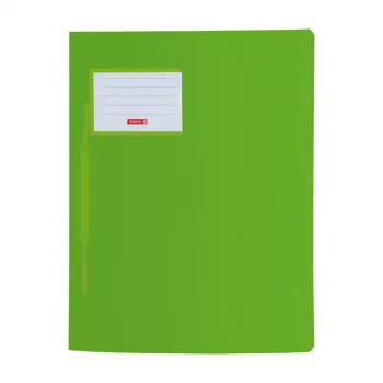 BRUNNEN FACT! rapportmappe polypropylen kiwi gennemsigtig DIN A4