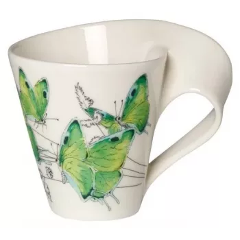 Villeroy & Boch NewWave Caffe Deep Green porcelænskrus 300 ml gaveæske