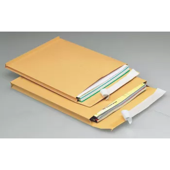Mayer-Kuvert-Network foldekonvolutter DIN C4 uden vindue brun 2,0 cm fold 100 stk.